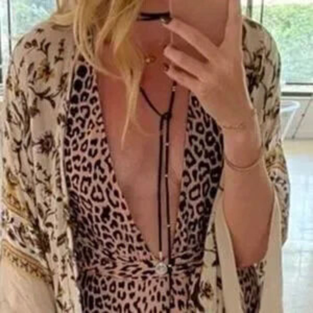 Boho Long Wrap Pendant Tie Long Necklace - Picture 2 of 5